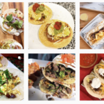 A gallery of of breakfast tacos.